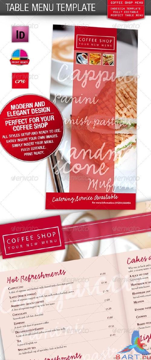 GraphicRiver Cafe, Coffee Shop / Restaurant Menu
