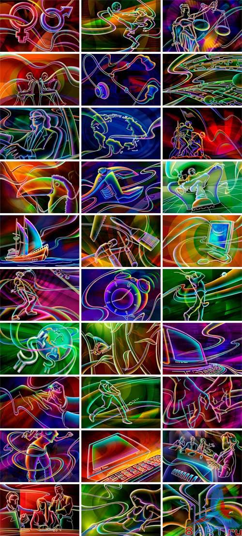 PSD Sources - Linear pattern 2