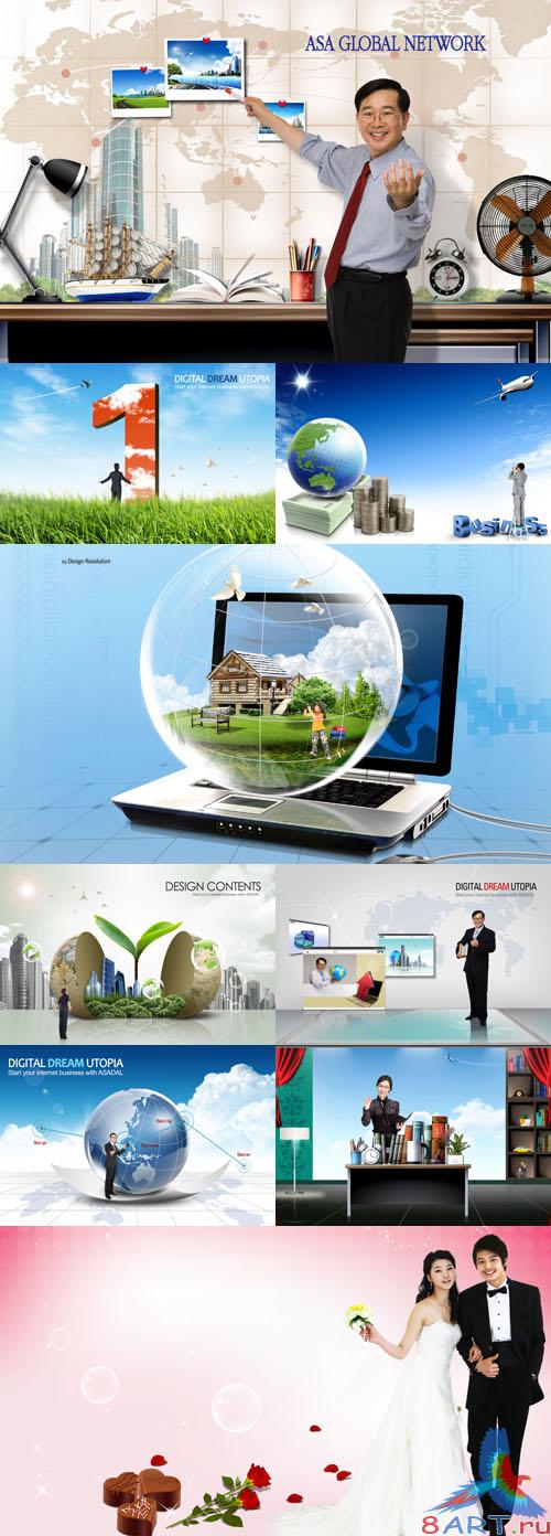 PSD source collection 2011 pack # 18