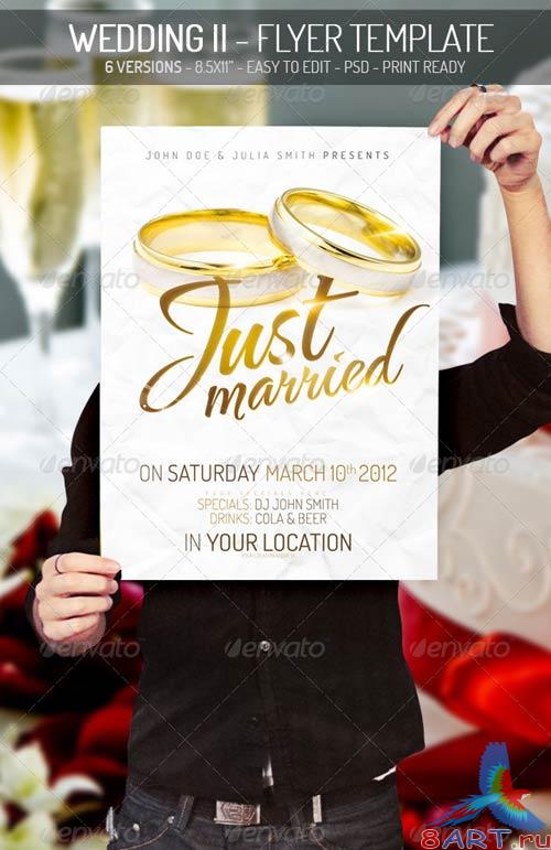 GraphicRiver Wedding II - Flyer Template GraphicRiver Wedding II - Flyer Template