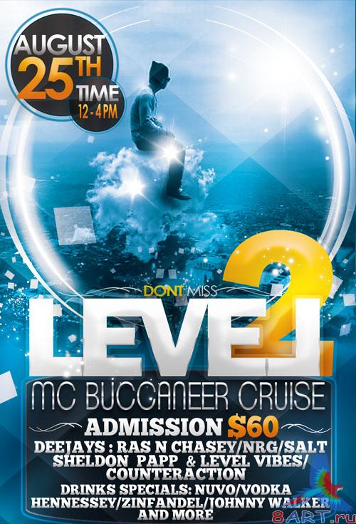 PSD Template - Level Flyer/Poster