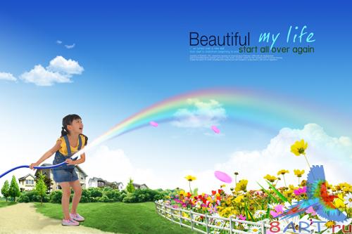 Sources - Beautiful rainbow