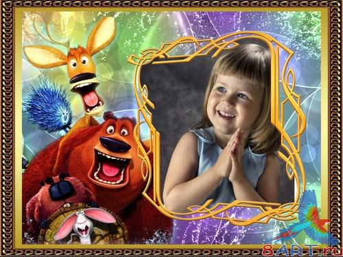 Фоторамка - улыбка Фоторамка - улыбка