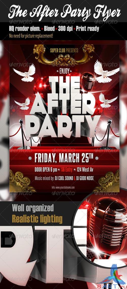 GraphicRiver The After Party Flyer