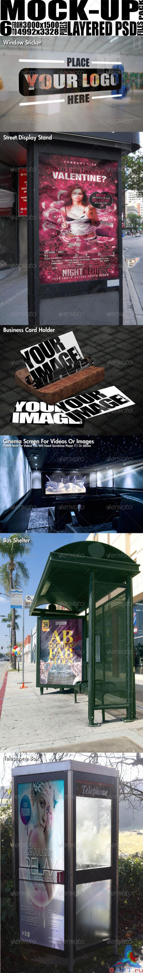 GraphicRiver - Mock Up Pack 4 - 1687238 GraphicRiver - Mock Up Pack 4 - 1687238