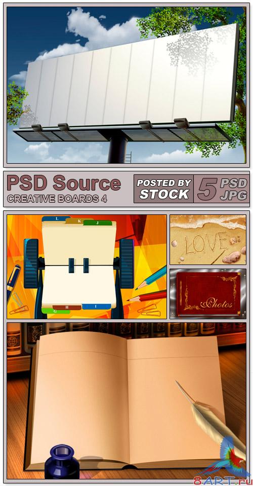PSD Source - Creative boards 4