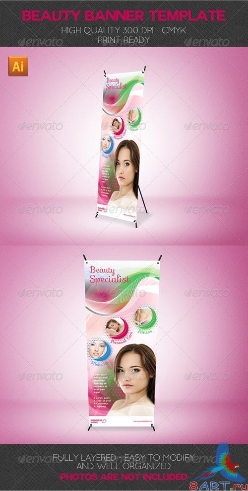 GraphicRiver Beauty Specialist Banner Template