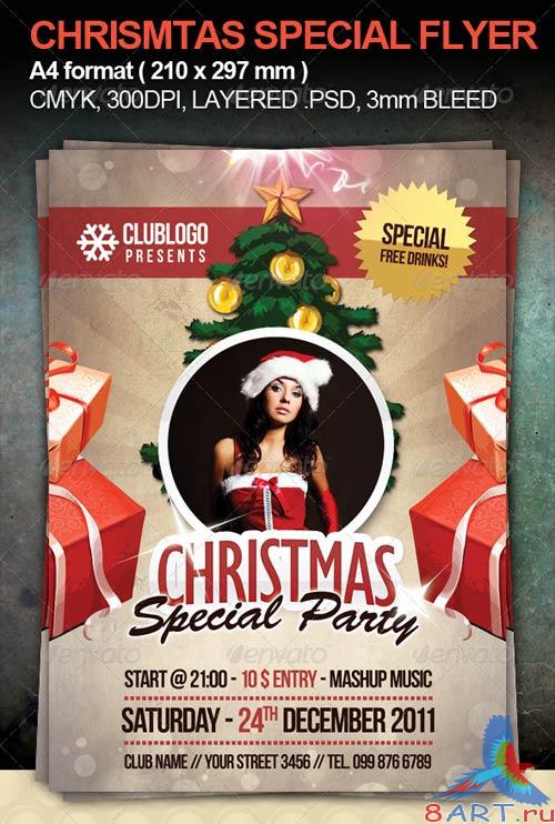GraphicRiver Christmas Special Party Flyer GraphicRiver Christmas Special Party Flyer