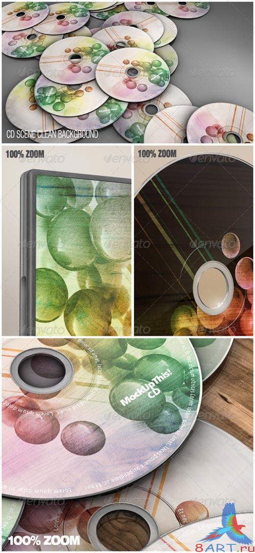 GraphicRiver Mockup This DVD & CD
