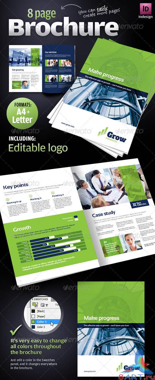 GraphicRiver 8 page Corporate Business Brochure