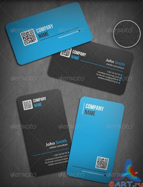 GraphicRiver 3-In-1 QR Business Cards Bundle