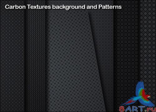 Dark Carbon Textures and Backgrounds