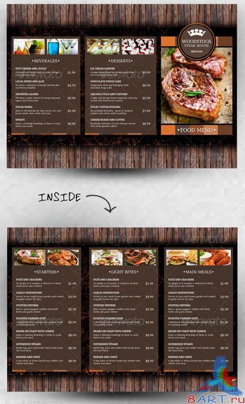 GraphicRiver Rustic Menu Template