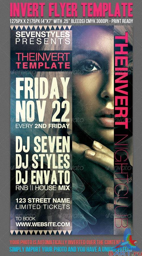 GraphicRiver Invert Flyer Template