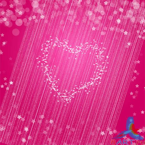 PSD - Pink Love Style Template