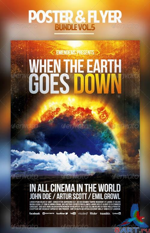 GraphicRiver Poster & Flyer Bundle Vol.5