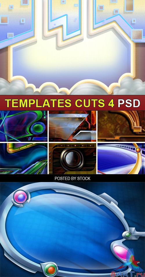 PSD Source - Templates cuts 4