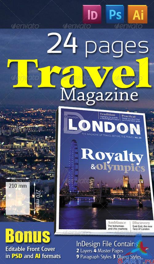GraphicRiver 24 Pages Travel Magazine Version One