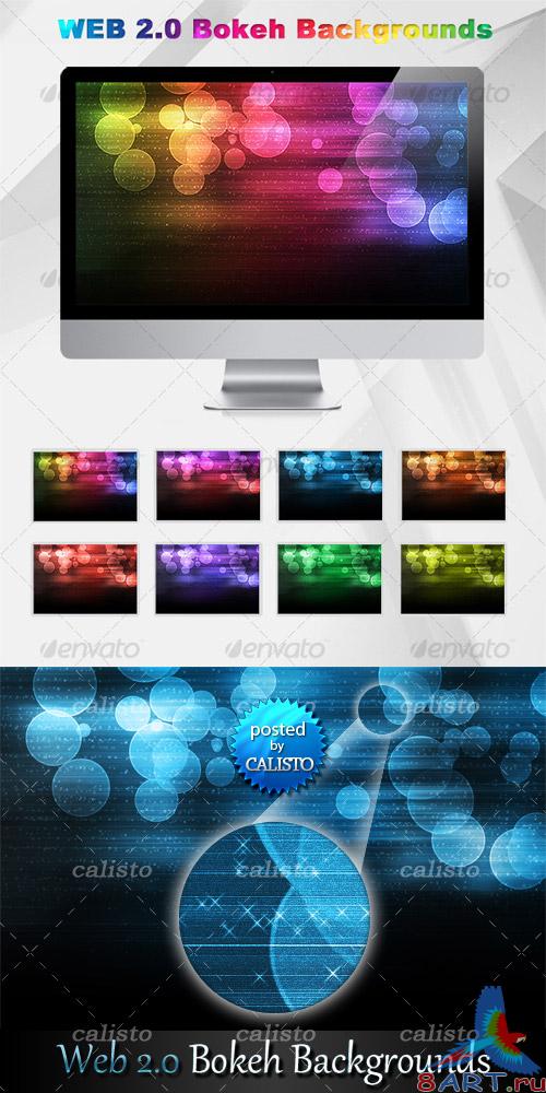 GraphicRiver - Web 2.0 Bokeh Background