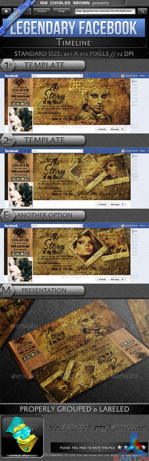 GraphicRiver - Legendary Facebook Timeline 2311043