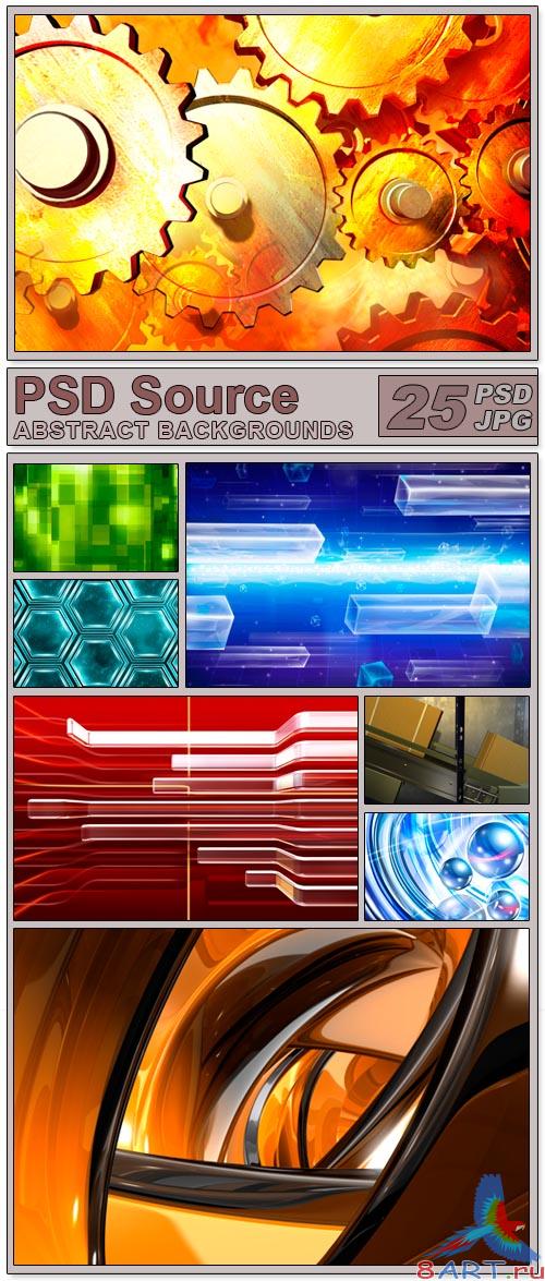 Abstract Backgrounds - PSD
