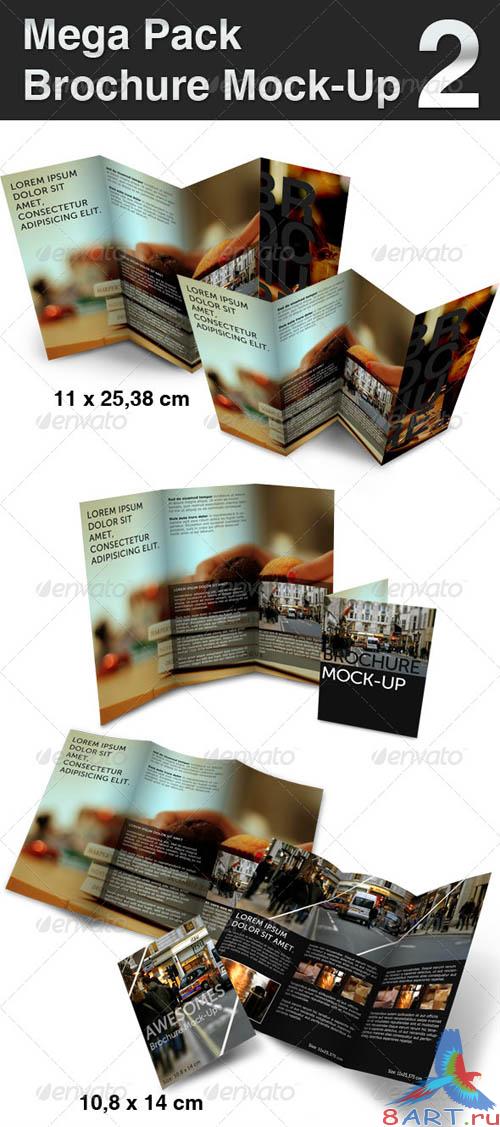GraphicRiver Mega pack Brochure - Mock-Up 2 GraphicRiver Mega pack Brochure - Mock-Up 2