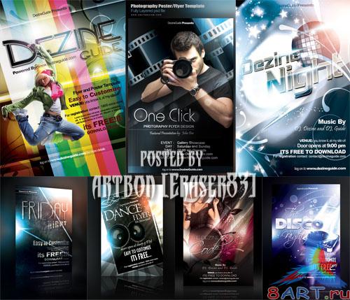 Flyer Poster Templates Bundle by DezineGuide - REUPLOAD