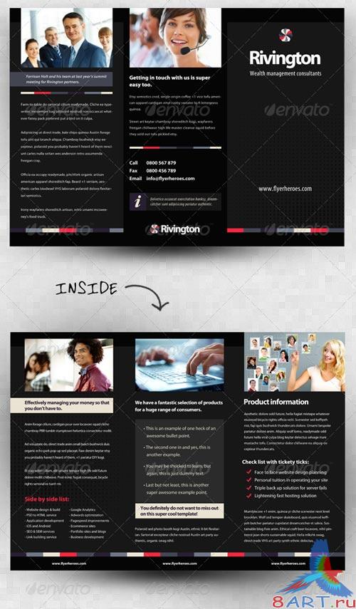 GraphicRiver Rivington Three Fold Business Brochure