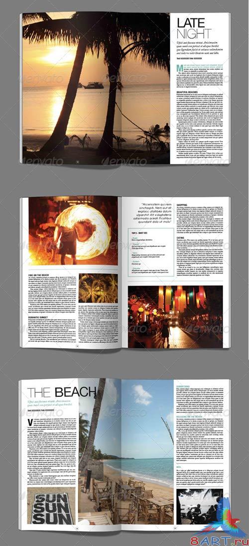 GraphicRiver Blue Monkey Media - Magazine Template