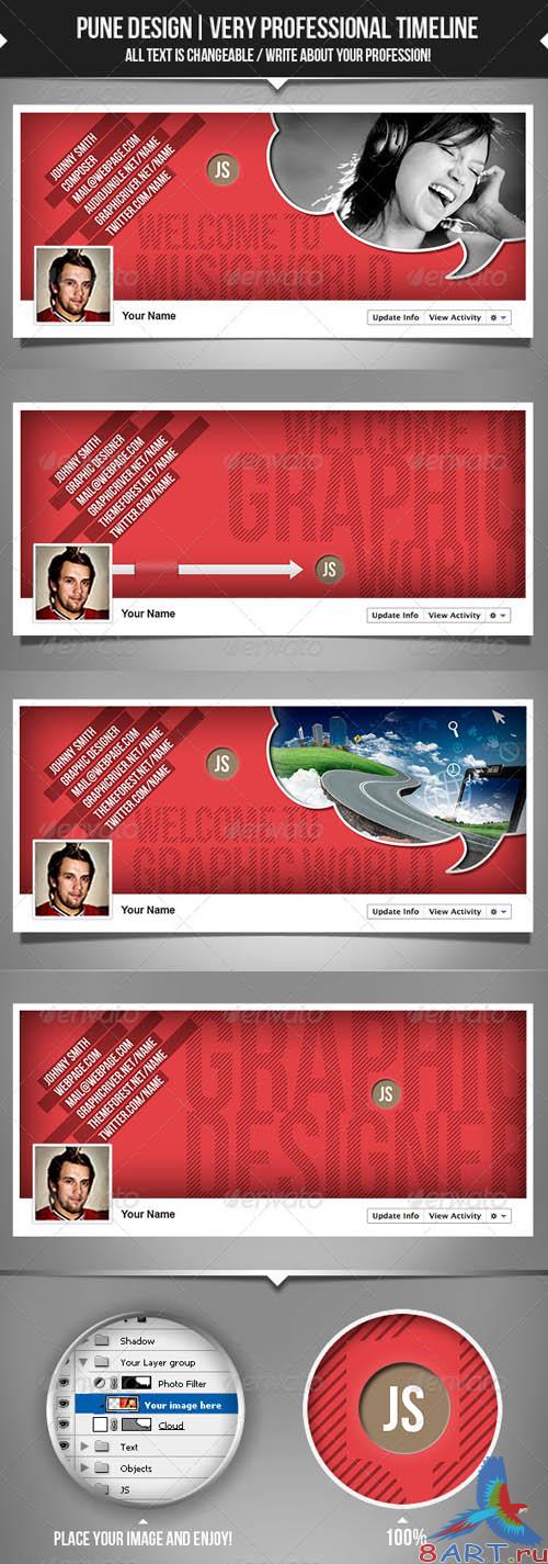 GraphicRiver Very Professional - Facebook Timeline Covers