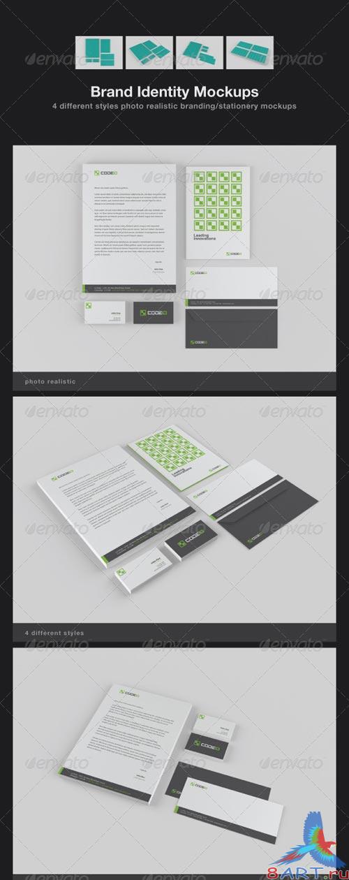 GraphicRiver Brand Identity Mockups GraphicRiver Brand Identity Mockups