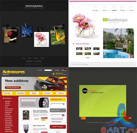 Collection of Templates for Websites