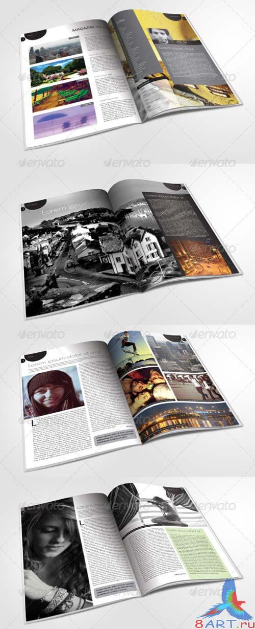 GraphicRiver 24 Pages Magazine Template in A4 Format