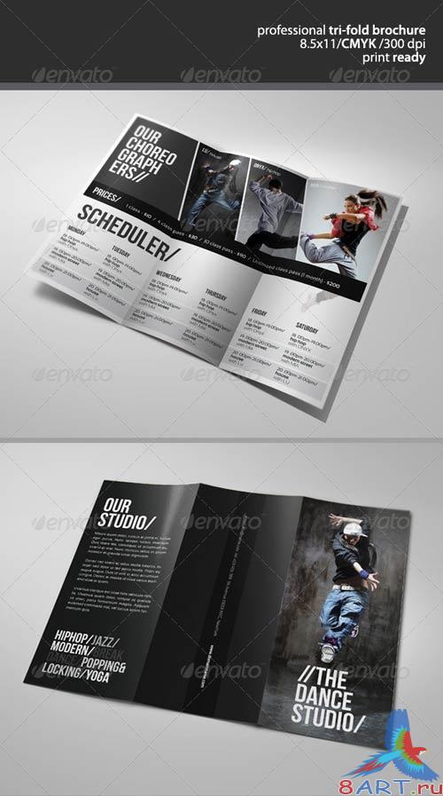 GraphicRiver Dance Studio Brochure 2