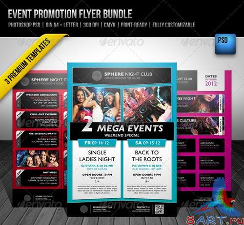 GraphicRiver Event Promotion Flyer Bundle