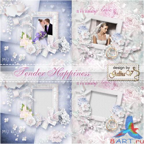 Свадебная фотокнига - Нежное счастье Свадебная фотокнига - Нежное счастье