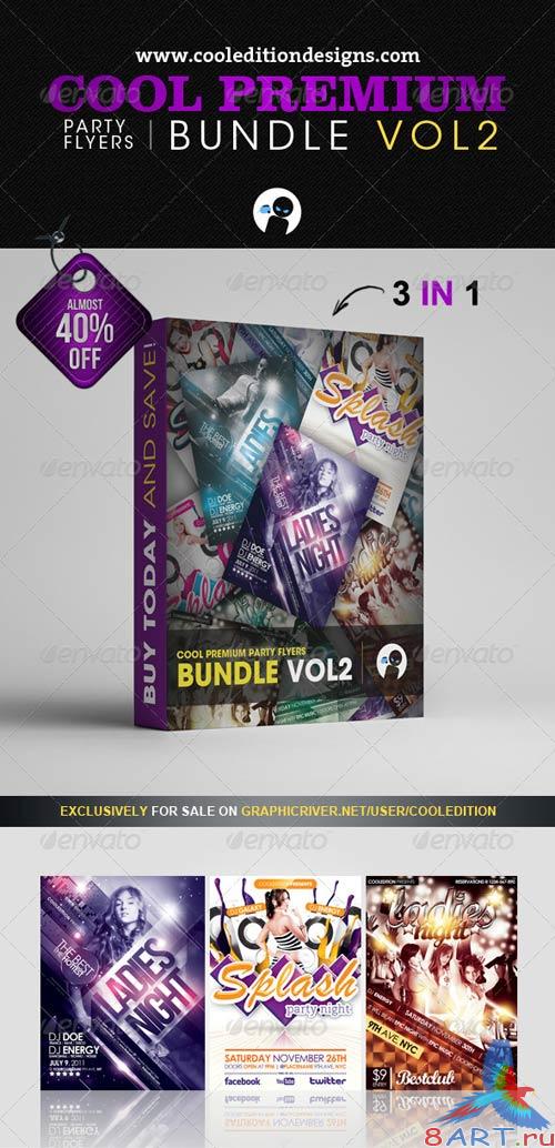 GraphicRiver Cool Premium Party Flyers Bundle VOL2