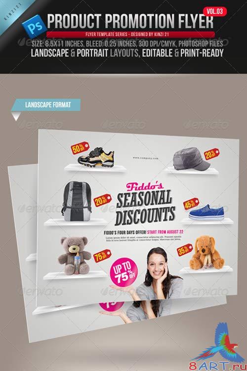 GraphicRiver Product Promotion Flyer Vol. 03