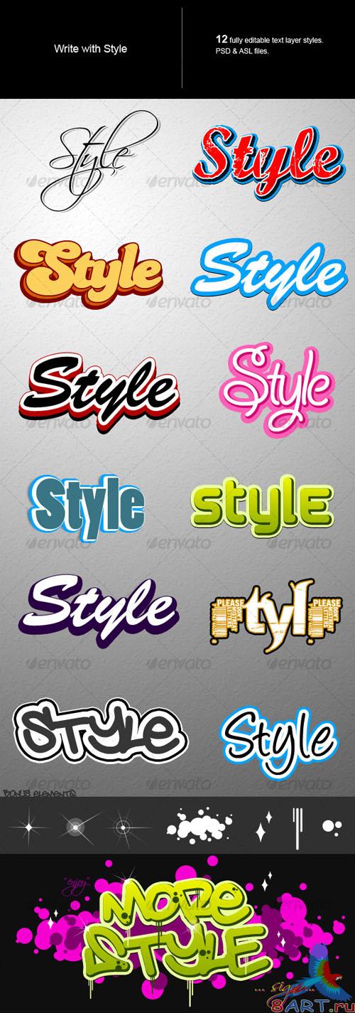 GraphicRiver Text style - REUPLOAD