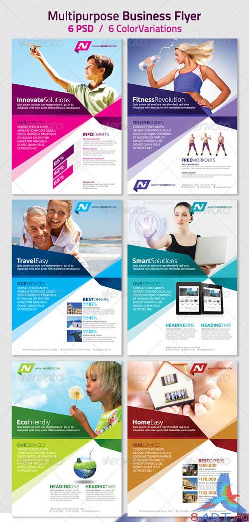 GraphicRiver Multipurpose Business Flyer, Magazine Ad