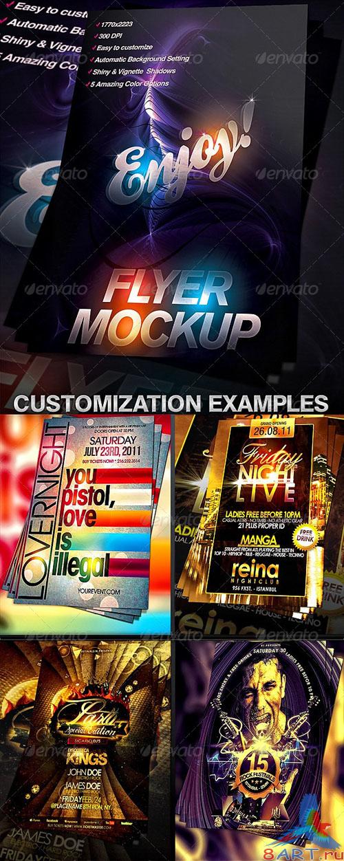 GraphicRiver - Flyer Mock-up Template 403620
