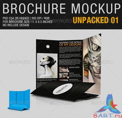 GraphicRiver Brochure Mockup Unpacked 01