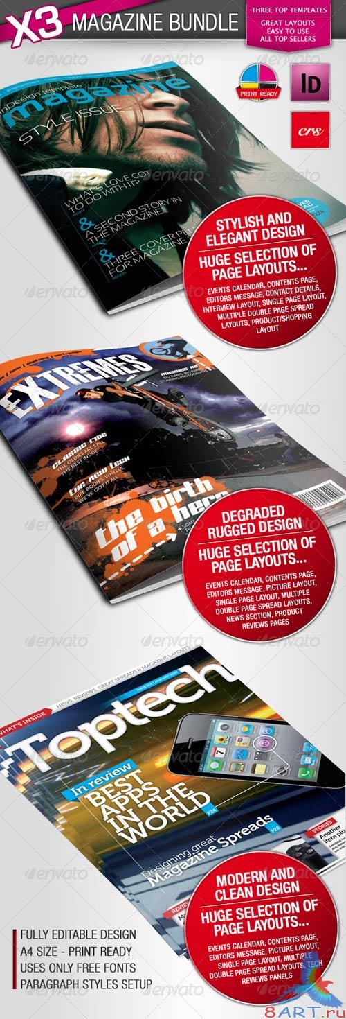 GraphicRiver Magazine Template Bundle