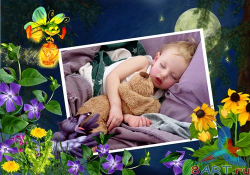 PSD Frame - Fantastic night