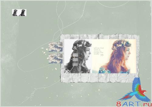 9 PSD Source - Collage Vol.1