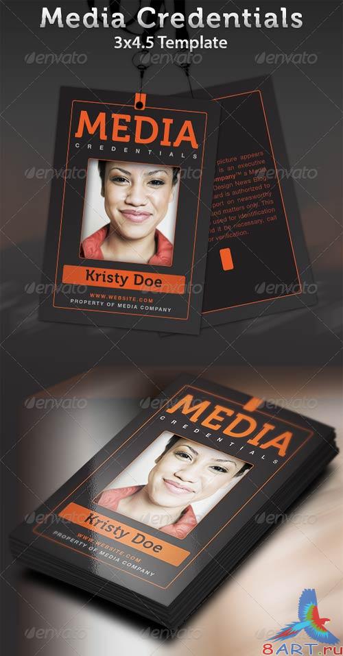 GraphicRiver Media Credentials Template GraphicRiver Media Credentials Template