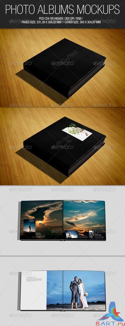 GraphicRiver - Photo Albums Mockups 2556912