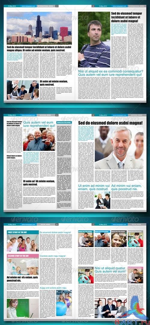 GraphicRiver Newspaper Template