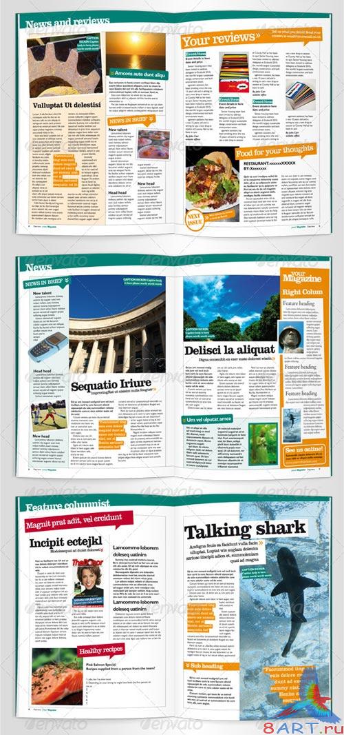 GraphicRiver Vibrant Magzine Indesign Template GraphicRiver Vibrant Magzine Indesign Template