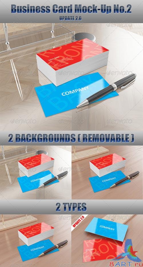 GraphicRiver Business Card Mock-Up No.2